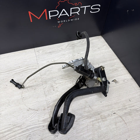01-06 BMW E46 M3 OEM Clutch and Brake Pedal Assembly + Pedal Covers