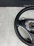 07-13 BMW E90 E92 E93 E87 328i 335 Sport Leather Steering Wheel Automatic