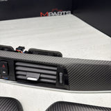 BMW F87 M2 16-21 Front Dry Carbon Fiber Interior Trim Panel Set of 4 OEM