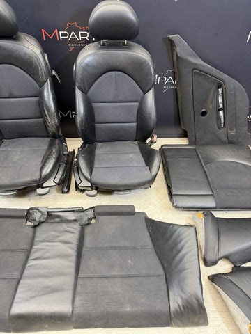 01-06 OEM BMW E46 M3 Coupe Front Rear Seats Door Card Panel Impulse Cloth *Note*