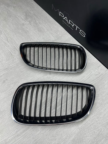 08-13 BMW E90 E92 E93 M3 Front Bumper Kidney Grilles Chrome OEM