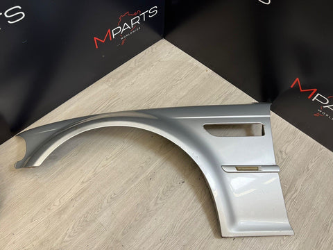 01-06 BMW E46 M3 Left Driver Fender Silver