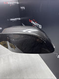 OEM BMW 21-26 G80 G82 G83 M3 M4 Front Side Door Mirror Covers Caps Carbon Fiber