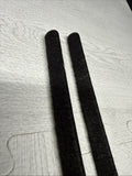 01-06 BMW E46 M3 Coupe Front A Pillar Strips Covers Trims Black Original OEM Set