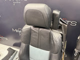 08-13 BMW E93 M3 Convertible Complete Interior Seats Black Silverstone Novillo