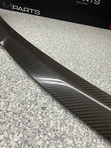 15-20 BMW F82 M4 COUPE REAR TRUNK MOUNTED SPOILER CARBON FIBER 51712350721 *Note