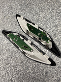 BMW E39 M5 540I REAR DOME LIGHTS INTERIOR READING LAMP BLACK R/L 2491509 2491510