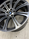 08-13 OEM BMW E90 E92 E93 M3 Rear 19” Wheel Rim Style 220M Silver 19x9.5 ET23
