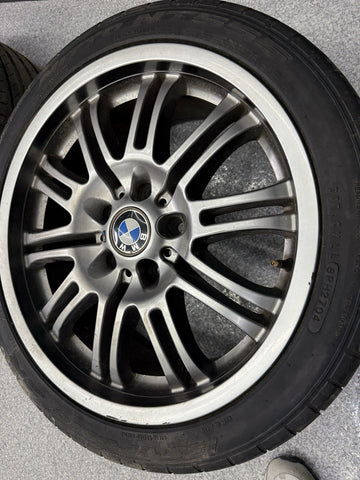 OEM BMW 01-06 E46 M3 18” Wheels Style 67 Rims Staggered Set