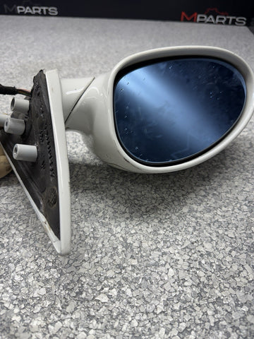 01-06 OEM BMW E46 M3 Right Passenger Side Door Mirror Alpine White