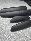 01-06 BMW E46 M3 Convertible Door Upper Arm Rest Armrest Pads Black *1 Rear Tab
