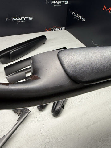01-06 BMW E46 M3 Convertible Interior Armrests Trim Set Sprayed Black