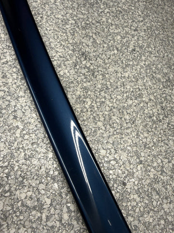 2001-2006 BMW E46 M3 Factory Rear Trunk Spoiler Lip 2695445 Topaz Blue OEM