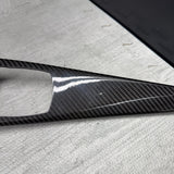 15-20 BMW M3 M4 CENTER CONSOLE IDRIVE CONTROLLER CARBON FIBER TRIM OEM 9232072
