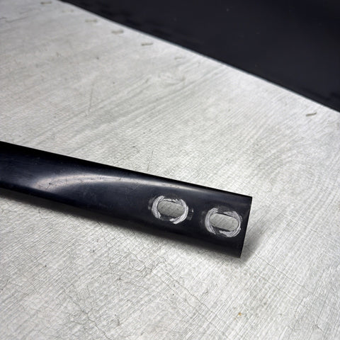 01-06 BMW E46 M3 Shock Tower Strut Brace Center Beam Bar OEM 7895414 *Scratches*