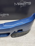 (PICKUP ONLY) 01-06 BMW E46 M3 CSL Style Front Bumper Topaz Blue With Splitters