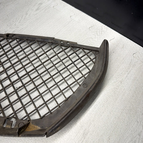 Genuine 01-06 BMW E46 M3 Front Center Bumper Grille Cover Trim *Cracked*