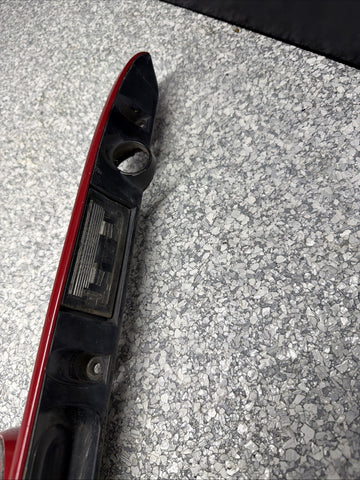 01-06 BMW E46 M3 Convertible Trunk Lid Grip Key Deck Handle Imola Red *Crack*