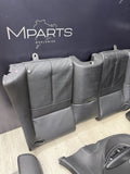 06-10 BMW E64 M6 Front Rear Seats Door Panels Leather Merino Seats Set Black Oem