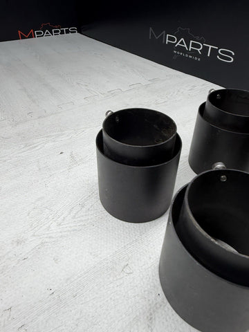 (4) BMW M2/M3/M4/M5 Black Exhaust Tips F87/F80/F82/F83/F10