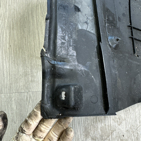 BMW E46 M3 Left Fuel Filter Under Body Shield Trim Panel 51717892953 7892953