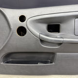 95-99 BMW E36 M3 Sedan Front Right Door Panel Card Black OEM