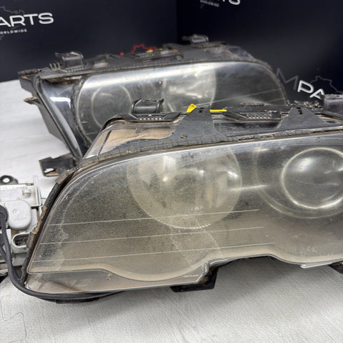 02-06 BMW E46 M3 ORIGINAL Bi Xenon Headlights Head Lights *Tab*