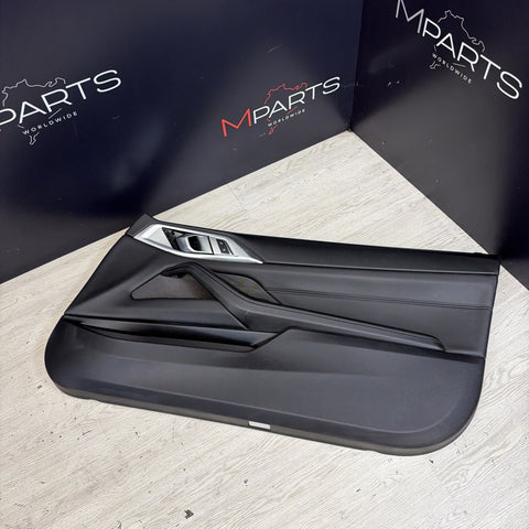BMW 21-25 G82 G83 M4 Front Right Passenger Side Door Panel Black *Notes*