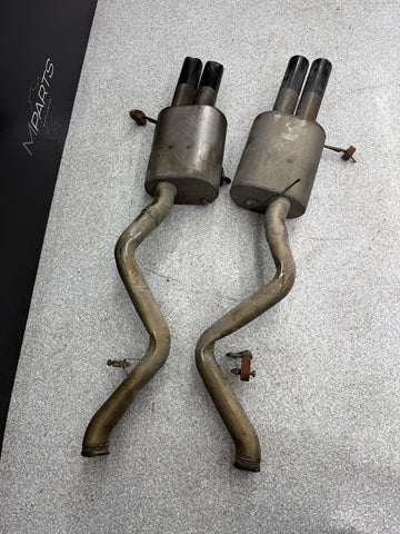 BMW 08-13 E90 E92 E93 M3 Dinan Exhaust Muffler Section *Damage
