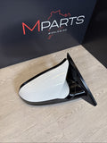 15-20 BMW F82 F83 M4 RIGHT MIRROR / NO CAMERA / NO LANE ASSIST / ALPINE WHITE