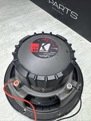 BMW E46 M3 01-06 Rear Subwoofer Kicker 10cvr10-4 2-Way 10in. Car Speakers System
