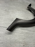 OEM 01-06 BMW E46 M3 Lower Steering Wheel Trim Cover Plate Titan Shadow Grey