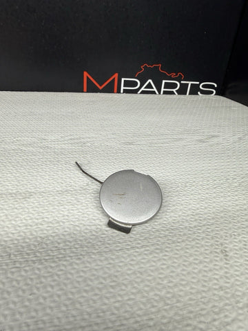 BMW E46 M3 Front Bumper Tow Hook Eye Cover 2695250 OEM Titanium Silver