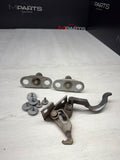 01-06 BMW E46 330 M3 Hood Hardware Safety Release Catch Latch Lock SET OEM