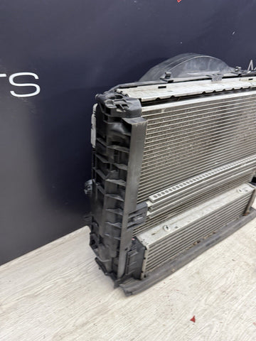 07-13 OEM BMW E88 E90 E92 N54 N55 Engine Radiator Radiators Cooling Coolers Fan