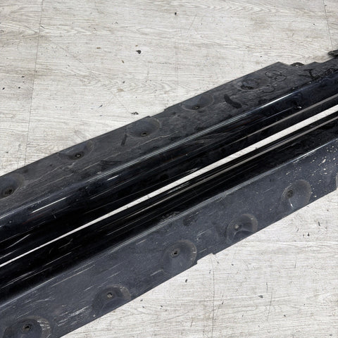 01-06 BMW E46 M3 Rocker Panel Side Skirts OEM Jet Black