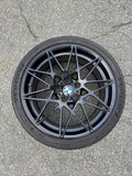 15-20 BMW F80 F82 F83 M3 M4 666M 20” Rear OEM Wheel Rim Gloss Black 20x10