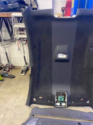 (PICKUP ONLY) 13-19 BMW F06 M6 OEM ALCANTARA HEADLINER/PILLARS/VISORS/REAR DECK