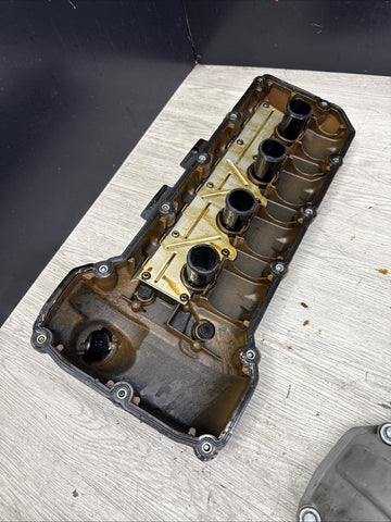 2008-2013 BMW E90 E92 E93 M3 S65 V8 Valve Covers Pair LH RH 7838268 7838267