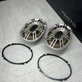 Polk Audio DB691 6-by-9-Inch 3-Way Car Speakers (Pair, Silver) 100W RMS POWER