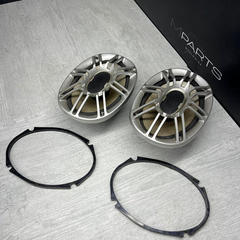 Polk Audio DB691 6-by-9-Inch 3-Way Car Speakers (Pair, Silver) 100W RMS POWER