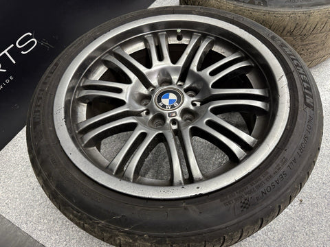 OEM BMW 01-06 E46 M3 18” Wheels Style 67 Rims Staggered Set