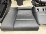 06-10 BMW E63 M6 Coupe Seats & Panels Leather Merino Seats Set Black 53k Miles
