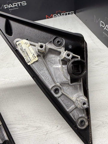 08-13 BMW E92 E93 M3 Left Right Fold Mirrors Matte Black / Black