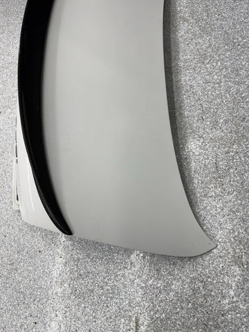 (PICKUP ONLY) 11-16 BMW F10 528i 535i 550i M5 REAR TRUNK LID SHELL PANEL WHITE
