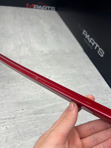 2001-2006 BMW E46 M3 Factory Rear Trunk Spoiler Lip 2695445 Imola Red