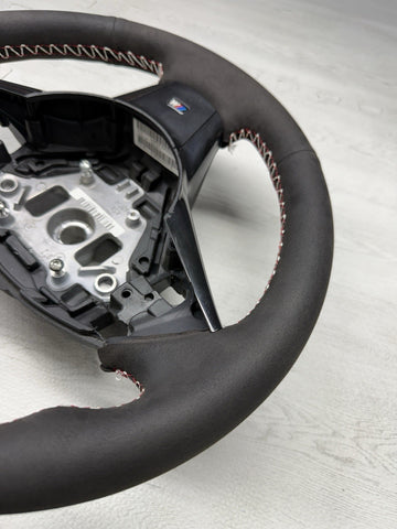 BMW E60 E63 E64 M5 M6 06-10 SMG Steering Wheel Rewrapped
