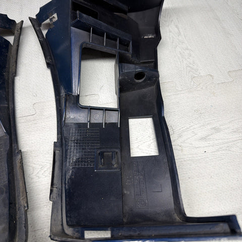 01-06 BMW E46 M3 FRONT BUMPER COVER GUARDS BRACKETS 2695247