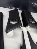 BMW F82 F32 M4 15-20 Coupe ABC Pillars Panels Roof Trim BLACK OEM