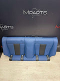21-26 BMW G82 M4 Coupe Interior Rear Back Seat Bench Fjords Blue